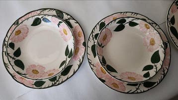 Villeroy & Boch - Service de table pour 6 (15) - WILDROSE -, Antiquités & Art