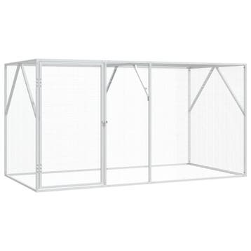 vidaXL Vogelkooi Antraciet 208 x 102 x 108 cm, Dieren en Toebehoren, Verzenden, Nieuw