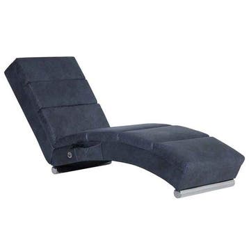 Massage chaise longue grijs - Luxe wellness bij je thuis..., Verzenden