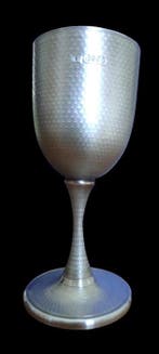 Beker op een voet - .925 zilver - Londen, Antiek en Kunst