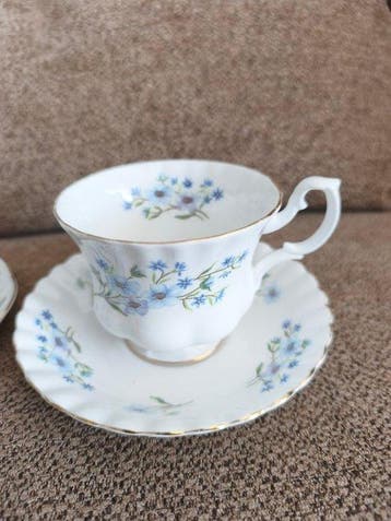 Koffie- en theeservies (6) - Porselein, Beenporselein -