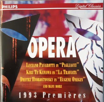 Various - Opera 1993 Premières, Verzenden