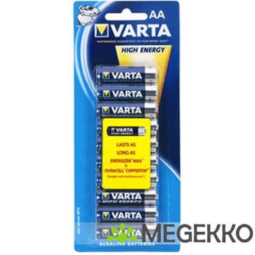 Varta High Energy AA 20-pack Wegwerpbatterij Alkaline, Computers en Software, Accu's en Batterijen, Verzenden, Nieuw