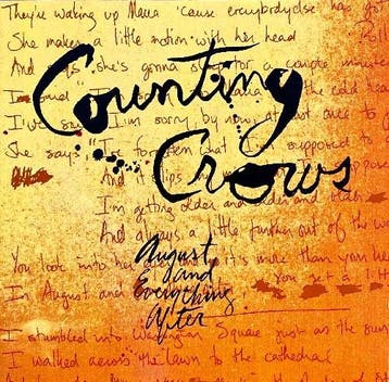 Counting Crows - August And Everything After (CD, 1993), Verzenden