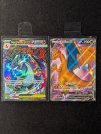 Pokémon - 2 Card - Dracaufeu Foil, Illustration complète -, Nieuw