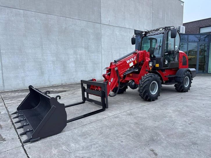 Veiling: Wiellader Wolf WL816T Diesel 2025, Articles professionnels, Machines & Construction | Grues & Excavatrices, Enlèvement