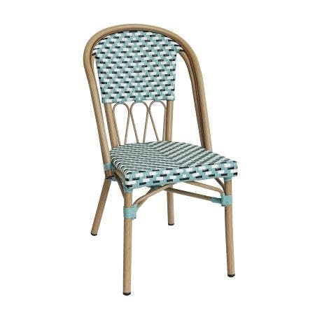 Nieuwe Terrasstoel Elly / Blauw, Tuin en Terras, Aarde en Mest, Ophalen
