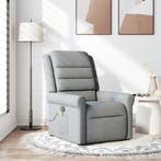 Stoffen Massagestoel Grijs | OP = OP | Super Deal!, Verzenden, Nieuw