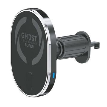 Celly iPhone Wireless Charge 15W MagSafe Auto Houder Ghost, Ophalen of Verzenden