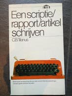 Een scriptie, rapport en artikel schrijven 9789027454164, Verzenden, Gelezen, Tilanus