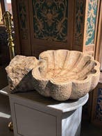 Antiek Wijwatervat - 17e/18e eeuw - Oude waterbak /, Antiek en Kunst