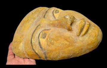 Curiosity: Reproduction of an Egyptian funerary mask, Late