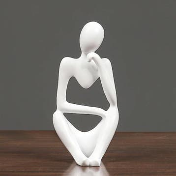 Denker Sculptuur Abstract Beeld - Decor Standbeeld Ornament, Verzenden, Nieuw