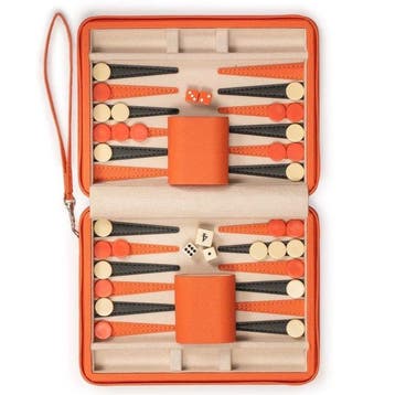 Bordspel - Portable backgammon set