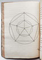 S.A. - Elementorum Geometria Libri IV - 1850, Antiek en Kunst