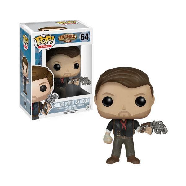 Funko Pop! Video  Bioshock - Booker DeWitt (Skyhook) #64, Verzamelen, Poppetjes en Figuurtjes, Nieuw, Verzenden