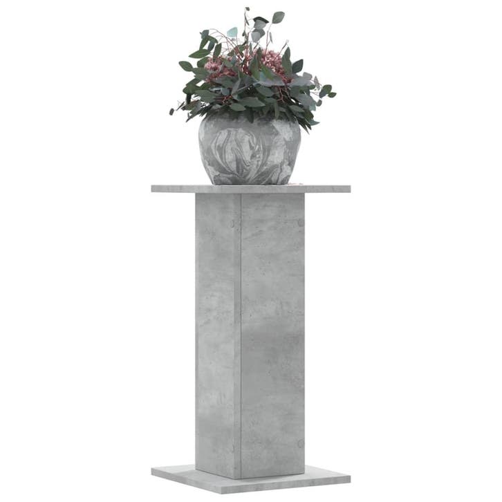 vidaXL Plantenstandaards 2 st 30x30x60 cm bewerkt hout, Tuin en Terras, Bloembakken en Plantenbakken, Nieuw, Verzenden