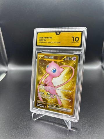 Pokémon - 1 Graded card - Mew EX S&V 151 #205 Illustration