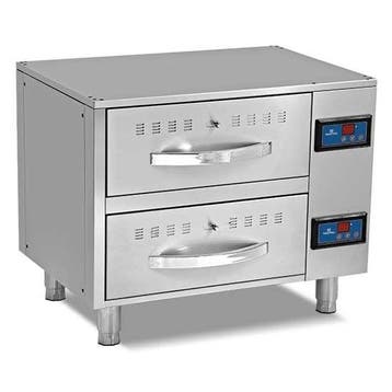 Warmhoudladen | RVS | 0°C/+90°C | 2x (1/1 GN) | 4kW |, Verzenden, Nieuw in verpakking