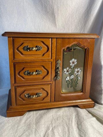 Boîte à bijoux - Incroyable véritable Armoire à Bijoux -