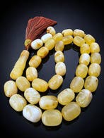 Chapelet royal de 73 g en ambre baltique – Collier misbaha