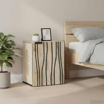 vidaXL Wastafel kabinet voor de badkamer Wit 38 x 33,5 x 48, Verzenden, Nieuw
