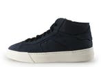 Santoni Hoge sneakers in maat 42 Blauw, Kleding | Heren, Schoenen, Zo goed als nieuw, Sneakers, Santoni, Verzenden