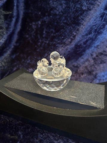 Swarovski - Beeldje - Birds Nest - 013842 - Box +