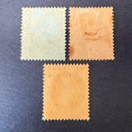 Frankrijk - Yvert 25, 26A, 27B Napoléon lauré in