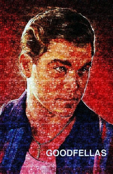Jacon Art - GOODFELLAS (1990) Henry Hill crypto, Collections, Cinéma & Télévision