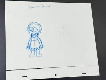 Gracie Films (1992) - Originele animatietekening van Lisa, CD & DVD, DVD | Films d'animation & Dessins animés