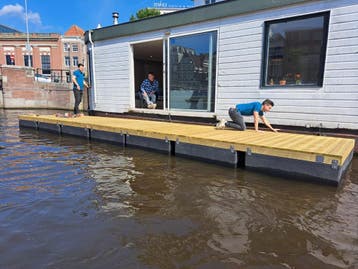 Drijvend Terras / Drijvende Steiger. Bouwpakket of compleet!, Verzenden, Nieuw