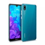 Huawei Y5 2019 Transparant Clear Case Cover Silicone TPU, Telecommunicatie, Verzenden, Nieuw