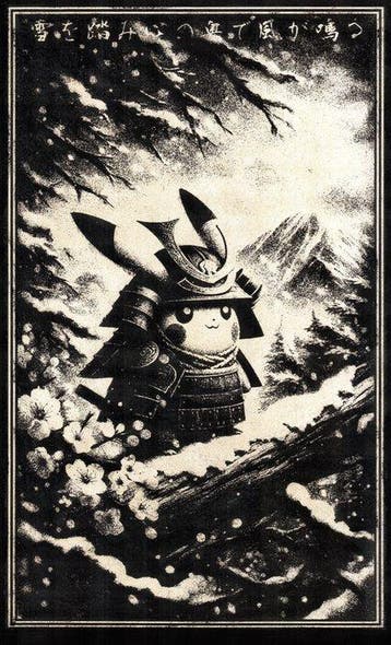 Æ (XX-XXI) - BUNDLE!! – Samurai Pikachu: Winter of the, Nieuw