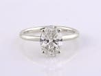 Zonder minimumprijs - Ring - 14 karaat Witgoud - 1.01ct. tw.