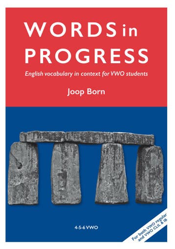 Words in Progress 9789059973473 Joop Born, Verzenden, Gelezen, Joop Born