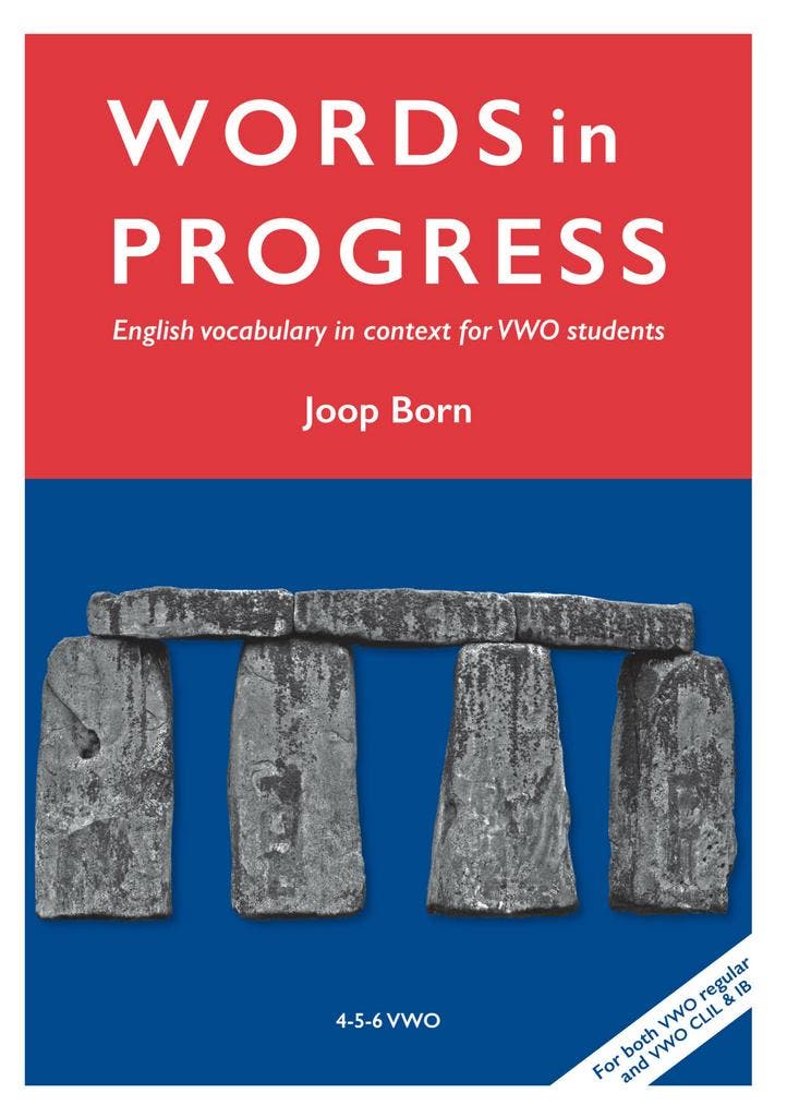 Words in Progress 9789059973473 Joop Born, Boeken, Schoolboeken, Gelezen, Verzenden