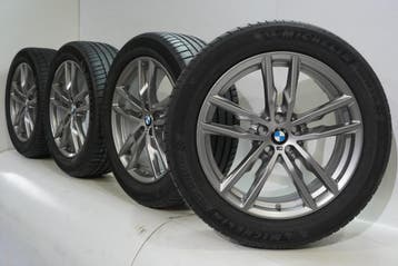 BMW X3 X4 G01 G02 698M 19 inch velgen Michelin Zomerbanden O, Autos : Pièces & Accessoires, Pneus & Jantes, Ophalen of Verzenden