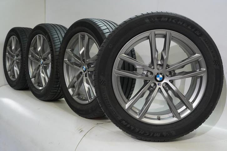 BMW X3 X4 G01 G02 698M 19 inch velgen Michelin Zomerbanden O, Auto-onderdelen, Banden en Velgen, Ophalen of Verzenden
