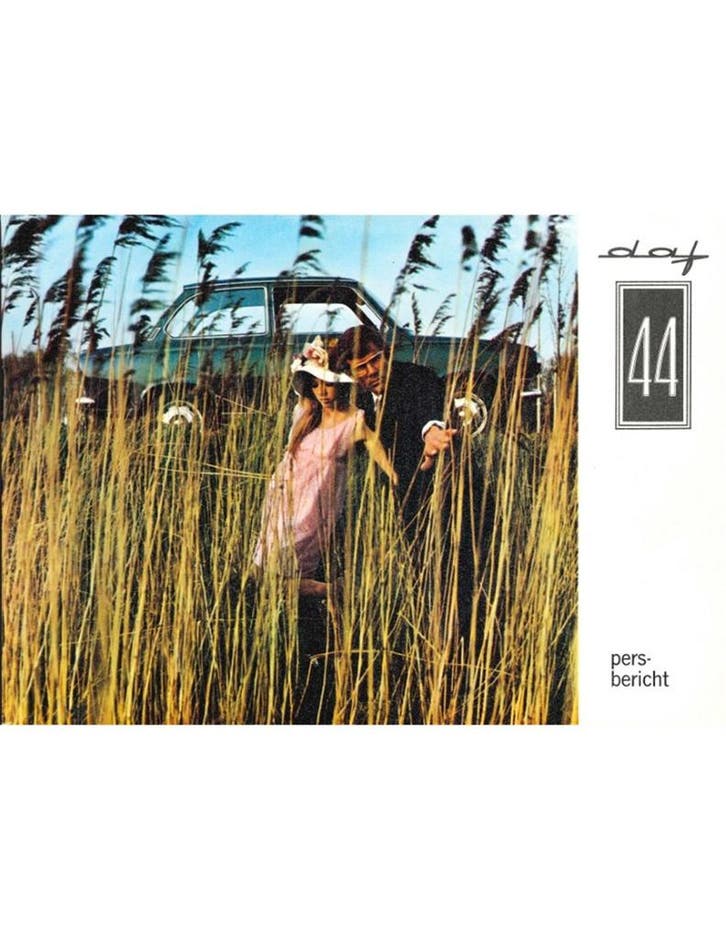 1966 DAF 44 PERS BROCHURE NEDERLANDS, Livres, Autos | Brochures & Magazines, Enlèvement ou Envoi