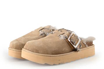 Colors of California Pantoffels in maat 39 Bruin, Kleding | Dames, Schoenen, Bruin, Verzenden, Zo goed als nieuw, Pantoffels of Sloffen