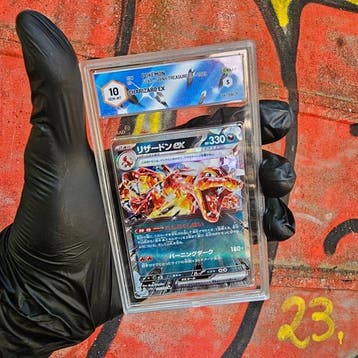 Pokémon Graded card - Charizard Ex - Graad 10, Nieuw