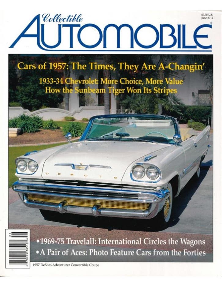 2012 COLLECTIBLE AUTOMOBILE MAGAZINE 01 ENGELS, Livres, Autos | Brochures & Magazines, Enlèvement ou Envoi