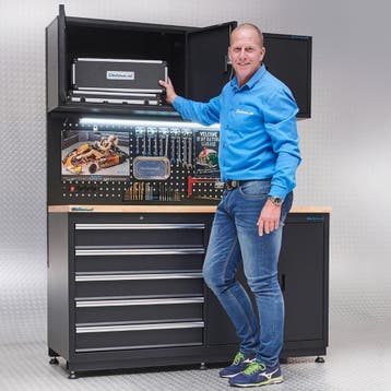 Datona Werkbank garage 160 cm - Datona - Zwart, Ophalen of Verzenden