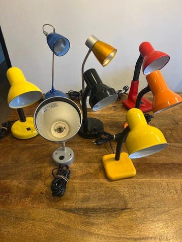 Lamp (8) - Metaal, Plastic, Antiek en Kunst