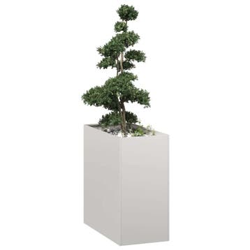 vidaXL Plantenbak 40x80x80 cm roestvrij staal, Verzenden