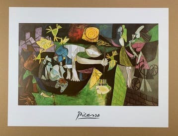 Pablo Picasso - Night Fishing at Antibes, 1939 - Iconic