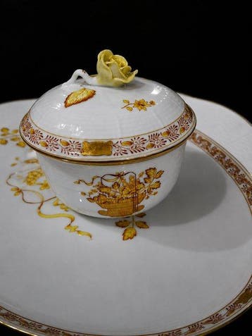Herend - Herend - Tafelservies voor 12 (87) - Apponyi -