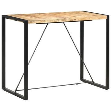 Massief Mangohout Bartafel | Retour deal, weg is weg!, Maison & Meubles, Tables | Tables mange-debout, Verzenden