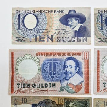 Nederland. - 8 x 10 Gulden - various dates - PL45, PL40,